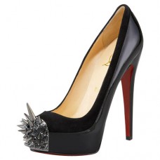 Christian Louboutin Asteroid 140mm Platformy Czarne