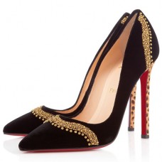 Christian Louboutin Bengali 120mm Platformy Czarne