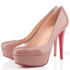 Christian Louboutin Bianca 120mm Platformy Nude
