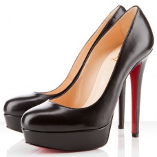 Christian Louboutin Bianca 140mm Platformy Czarne Christian Louboutin Bianca 140mm Platformy Czarne