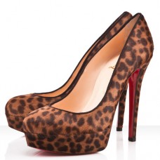 Christian Louboutin Bianca 140mm Platformy Leopard Christian Louboutin Bianca 140mm Platformy Leopard