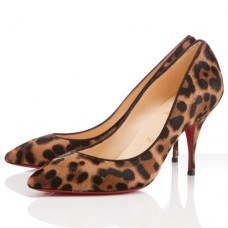 Christian Louboutin Piou Piou 80mm Szpilki Leopard Christian Louboutin Piou Piou 80mm Szpilki Leopard