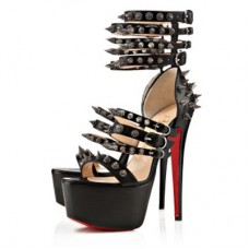 Sandały Christian Louboutin Botticellita 160mm czarne Sandały Christian Louboutin Botticellita 160mm czarne