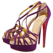 Sandały Christian Louboutin Mignons 140 mm Parme Sandały Christian Louboutin Mignons 140 mm Parme