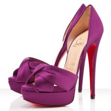 Sandały Christian Louboutin Volpi 140mm Parme