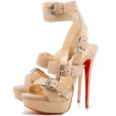 Sandały Christian Louboutin Toutenkaboucle 140 mm Corde