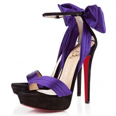 Sandały Christian Louboutin Vampanodo 140 mm Parme