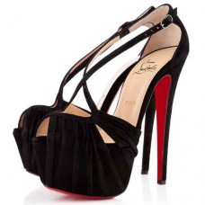 Sandały Christian Louboutin Divinoche 160mm, czarne