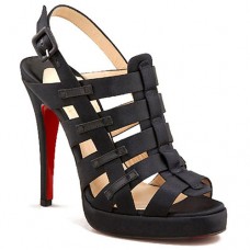 Sandały Christian Louboutin Paquita 120mm, czarne Sandały Christian Louboutin Paquita 120mm, czarne