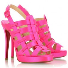 Sandały Christian Louboutin Paquita 120mm Rose Matador Sandały Christian Louboutin Paquita 120mm Rose Matador