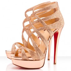 Sandały Christian Louboutin Balota 140mm Nude Sandały Christian Louboutin Balota 140mm Nude