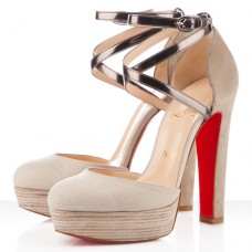 Sandały Christian Louboutin La Favorita 140 mm Corde