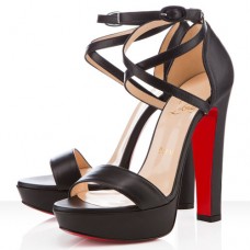 Sandały Christian Louboutin Summerissima 140 mm czarne