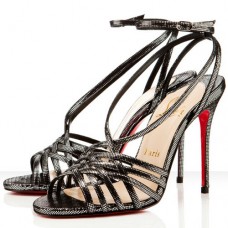 Sandały Christian Louboutin Beverly 100mm czarne Sandały Christian Louboutin Beverly 100mm czarne
