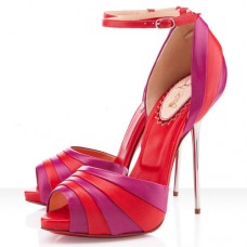 Sandały Christian Louboutin Armadillo Bride 120mm Rose Matador
