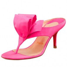 Sandały Christian Louboutin Tulp Thong 80mm różowe