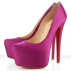 Christian Louboutin Daffodile 160mm Platformy Rose Matador