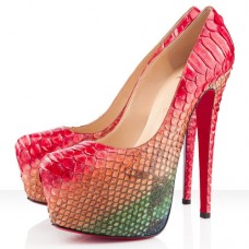 Christian Louboutin Daffodile 160mm Platformy Wielokolorowe Christian Louboutin Daffodile 160mm Platformy Wielokolorowe