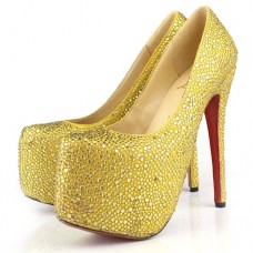 Christian Louboutin Daffodile 160mm Platformy Canari