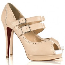 Christian Louboutin Luly 140mm Mary Jane Pumps Pink