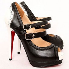 Christian Louboutin Luly 140mm Mary Jane Pumps Black