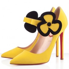 Christian Louboutin Pensee 120mm Mary Jane Pumps Canari