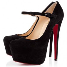 Christian Louboutin Lady Daf 160mm Mary Jane Pumps Black Christian Louboutin Lady Daf 160mm Mary Jane Pumps Black