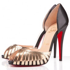 Christian Louboutin Corpus 120mm Peep Toe Pumps Black Christian Louboutin Corpus 120mm Peep Toe Pumps Black