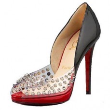 Christian Louboutin Engin 120mm Peep Toe Pumps Black Christian Louboutin Engin 120mm Peep Toe Pumps Black
