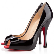 Christian Louboutin Maryl 120mm Peep Toe Pumps Black Christian Louboutin Maryl 120mm Peep Toe Pumps Black