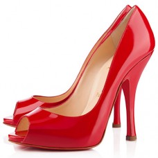 Christian Louboutin Maryl 120mm Peep Toe Pumps Red Christian Louboutin Maryl 120mm Peep Toe Pumps Red