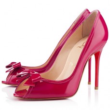 Christian Louboutin Milady 100mm Peep Toe Pumps Pink Christian Louboutin Milady 100mm Peep Toe Pumps Pink