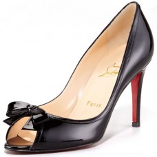 Christian Louboutin Milady 80mm Peep Toe Pumps Black Christian Louboutin Milady 80mm Peep Toe Pumps Black