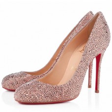 Christian Louboutin Fifi Strass 100mm Specjalna okazja Nude Christian Louboutin Fifi Strass 100mm Specjalna okazja Nude