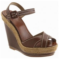 Christian Louboutin Almeria 120mm Koturny Brązowe