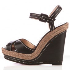 Christian Louboutin Almeria 120mm Koturny Czarne