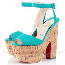 Kliny Christian Louboutin Super Dombasle 140 mm Caraibes Kliny Christian Louboutin Super Dombasle 140 mm Caraibes