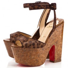 Christian Louboutin Super Dombasle 140mm Koturny Leopard Christian Louboutin Super Dombasle 140mm Koturny Leopard