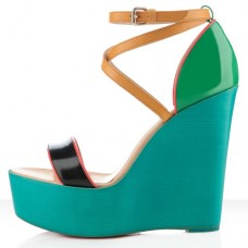 Christian Louboutin Si Ma Zeppa 140mm Wedges Multicolor Christian Louboutin Si Ma Zeppa 140mm Wedges Multicolor
