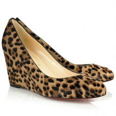 Christian Louboutin Peanut 80mm Koturny Leopard Christian Louboutin Peanut 80mm Koturny Leopard