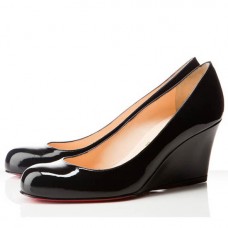 Christian Louboutin Miss Boxe 80mm Koturny Czarne Christian Louboutin Miss Boxe 80mm Koturny Czarne
