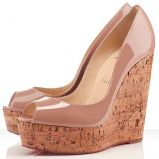 Christian Louboutin Uue Plume 140 mm Koturny Nude Christian Louboutin Uue Plume 140 mm Koturny Nude
