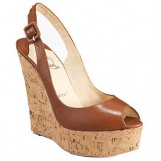 Christian Louboutin Uue Plume 140mm Koturny Brązowe Christian Louboutin Uue Plume 140mm Koturny Brązowe