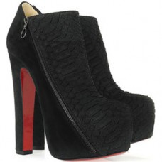 Botki Christian Louboutin 4A 160mm czarne