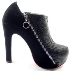 Botki Christian Louboutin 4A 120mm czarne