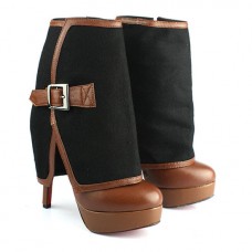 Christian Louboutin Armony 140mm Botki Brązowe
