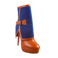 Christian Louboutin Armony 140mm Botki Brązowe