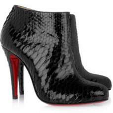 Botki Christian Louboutin Belle 100mm, czarne