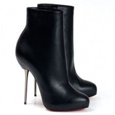Botki Christian Louboutin Big Lips Booty 120mm, czarne