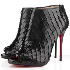 Christian Louboutin Diplonana 120mm Botki Czarne